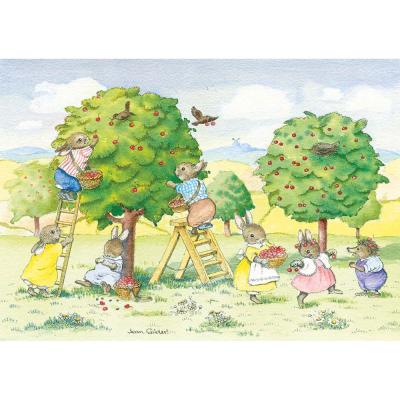 Jean Gilder - The Cherry Pickers' - Postcard